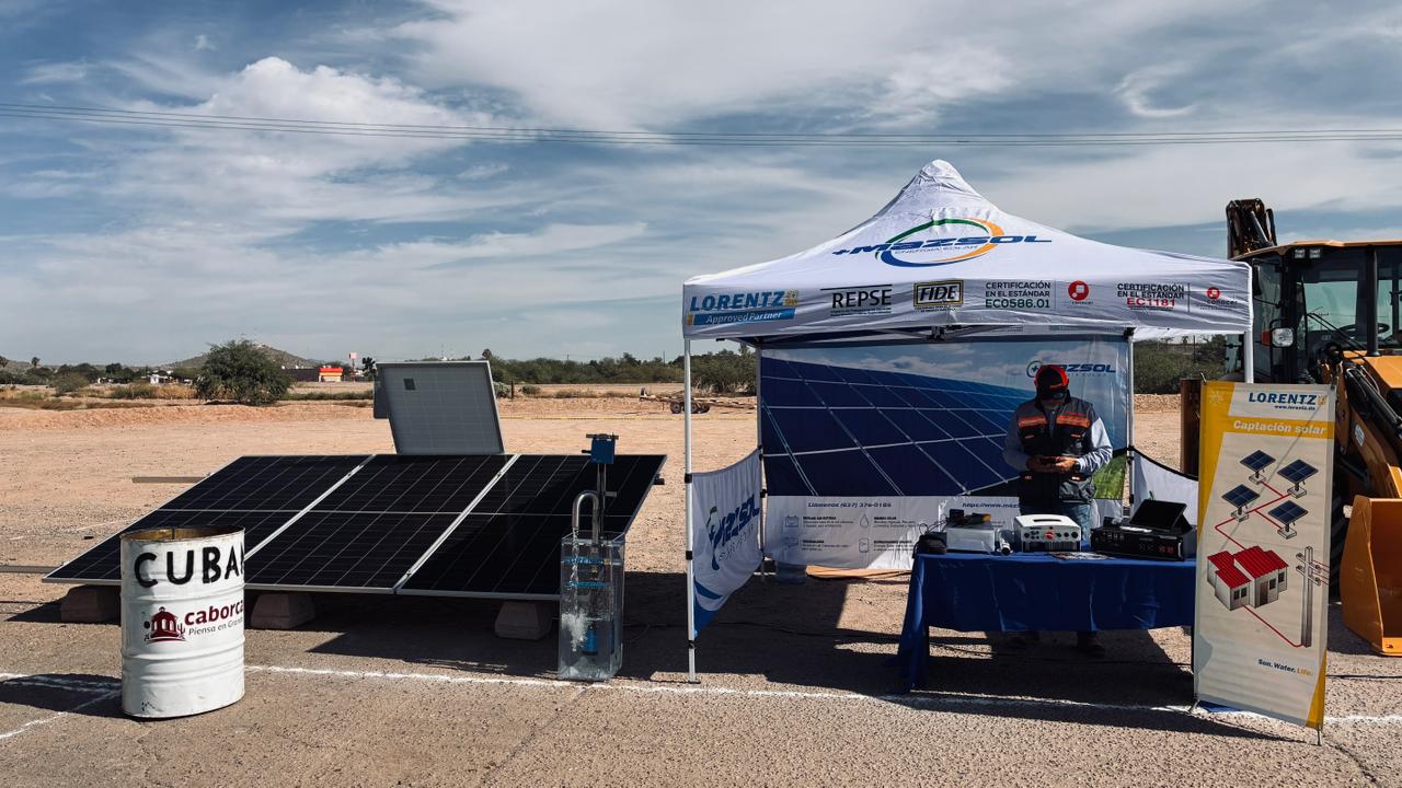 Stand de MAZ SOL Energia Solar